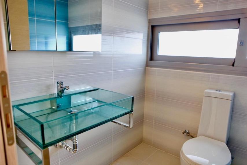 Island Villa Sani Sea View Bagian luar foto